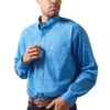 Ariat 10043770 Mens Lloyd Classic Fit Shirt Blue