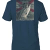 FloGrown FGM-1524 Rough Water Marlin Tee Cool Blue