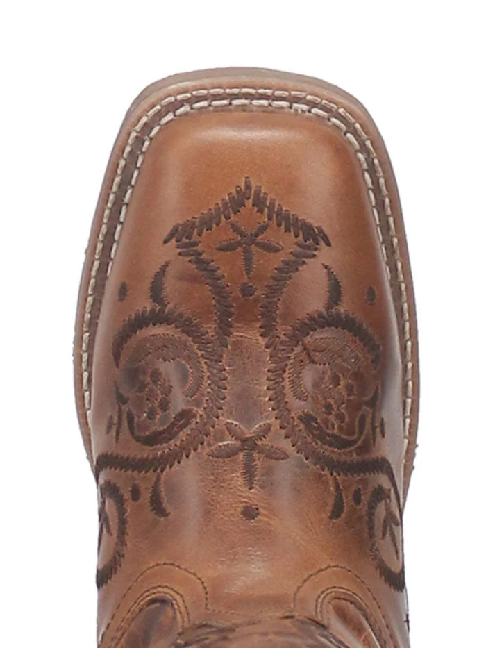 Laredo 5863 Womens DIZZIE Leather Boot Brown - Image 6