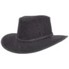 American Hat Makers SOAKER Breathable Wide Brim Sun Hat Black