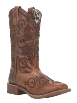 Laredo 5863 Womens DIZZIE Leather Boot Brown
