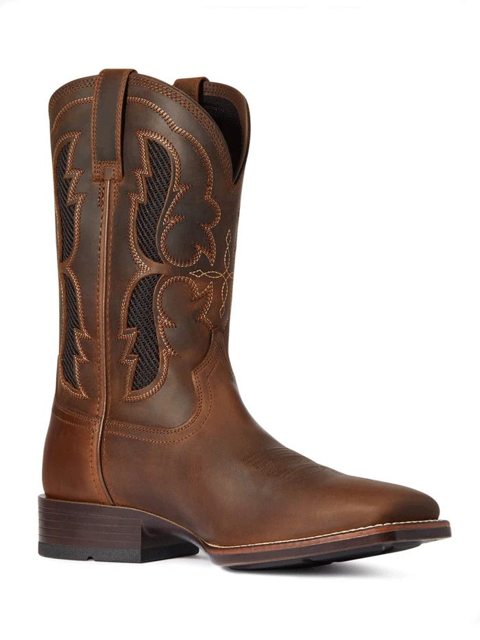 Ariat 10038261 Mens Dash VentTEK Ultra Western Boot Distressed Brown - Image 2