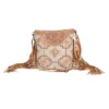 Myra Bag S-4376 Womens Accelerate Hand Tooled Bag Tan
