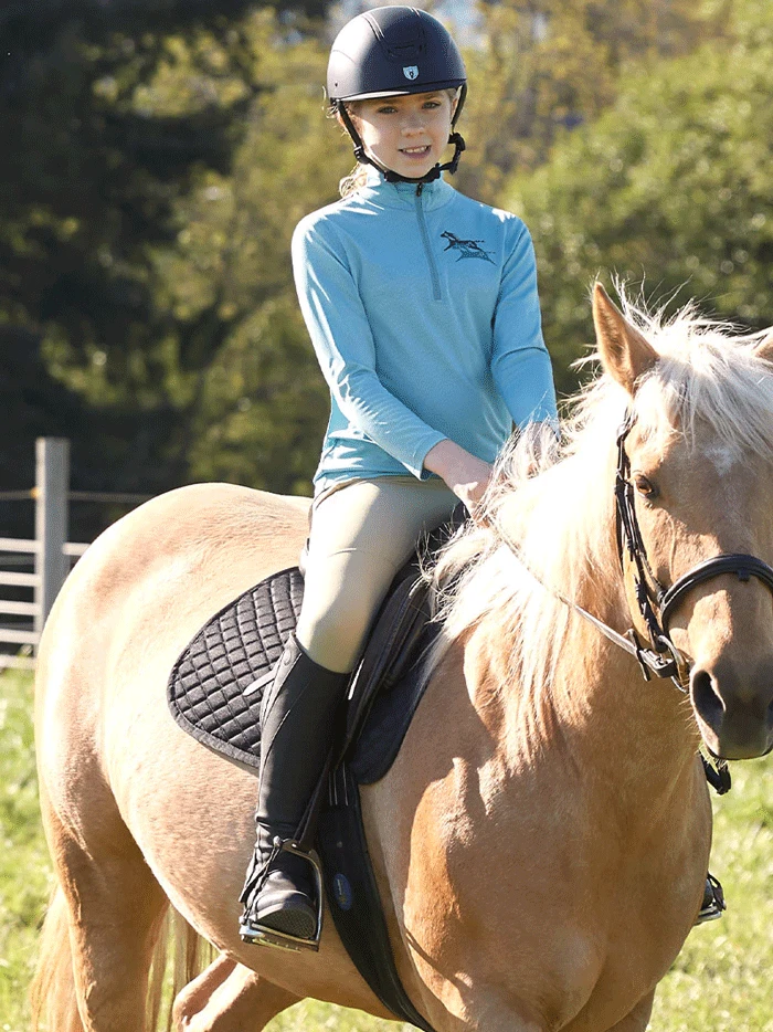 Kerrits 60524-TAN Kids Ice Fil Performance Riding Tight Tan - Image 5