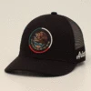 Ariat A300052001 Snap Back Mexico Flag Eagle Cap Black
