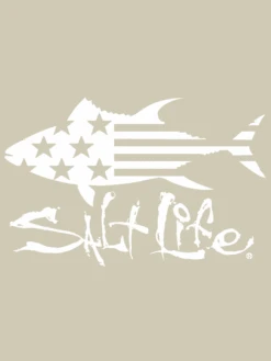Salt Life SAD966 Tuna Flag Decal Sticker