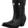 Black Star WBSN011 Womens Matador Leather Boot Black