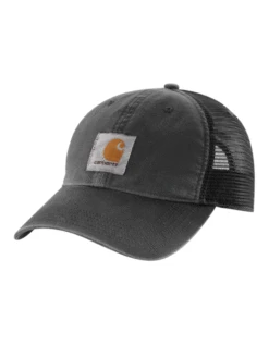 Carhartt 100286-001 Canvas Mesh-Back Cap Black