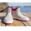 Buoy BB104 Kids Rubber Boots Grey And Pink