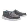 Hey Dude 130133217 Youth Wally Shoe Sox Sharkskin