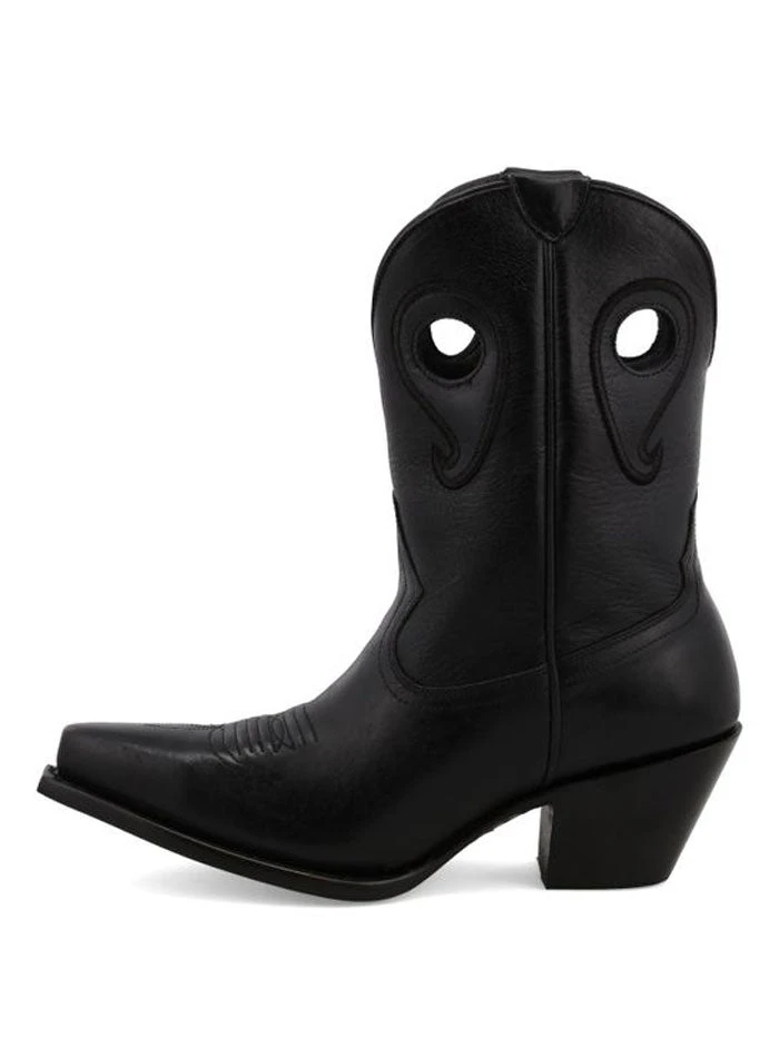 Black Star WBSN011 Womens Matador Leather Boot Black - Image 3
