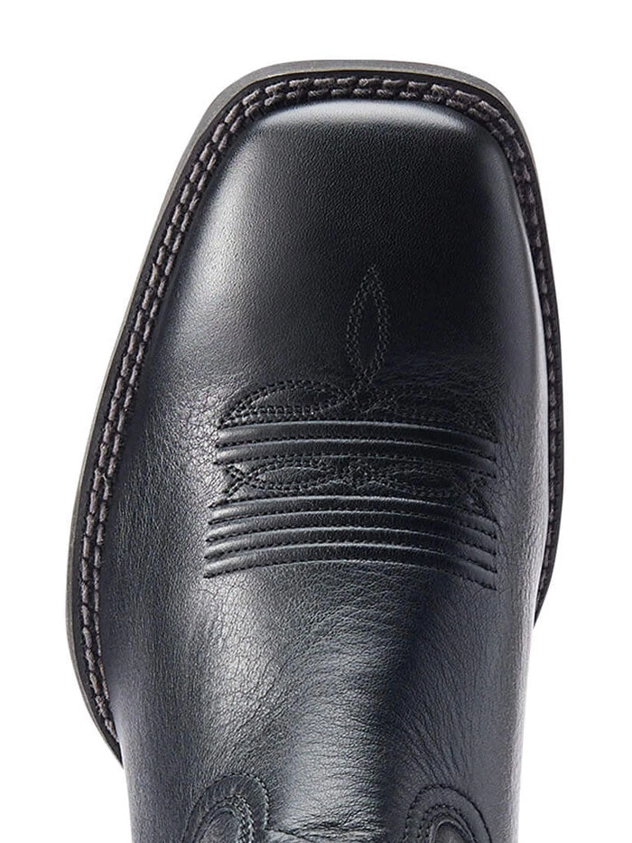 Ariat 10044563 Mens Sport My Country VentTEK Western Boot Black Deertan - Image 3