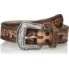 Nocona N2300137 Mens Top Grain Leather USA Belt Brown