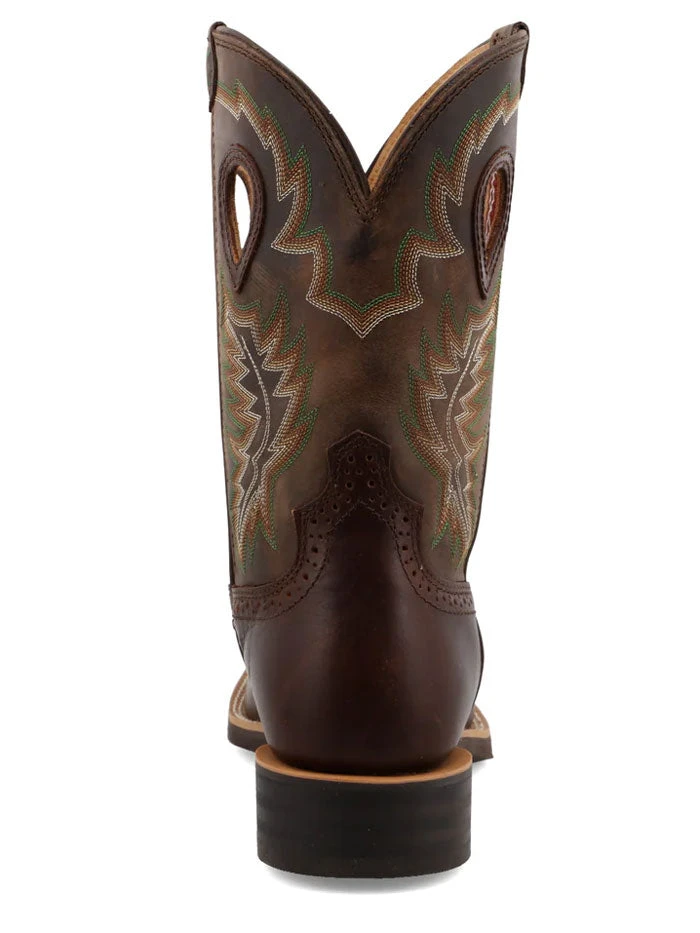 Twisted X MRS0069 Mens Ruff Stock Work Boot Smoky Chocolate & Tobacco - A3 - Image 5