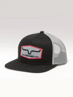 Kimes Ranch REPLAY TRUCKER Mesh Back Cap Black