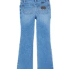 Wrangler 112315035 Girls Boot Cut Jean Mid Light Wash