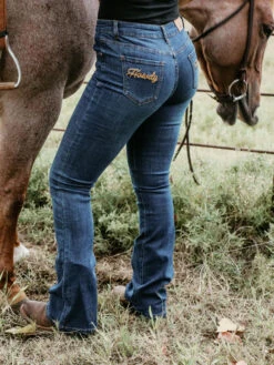 Ranch Dress'n HOWDY Womens Bootcut Denin Jeans