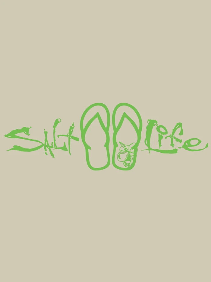 Salt Life SAD917 Signature Sandal Decal Sticker - Image 4