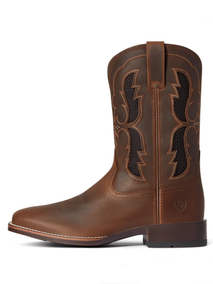 Ariat 10038261 Mens Dash VentTEK Ultra Western Boot Distressed Brown - Image 4