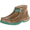 Twisted X WDM0020 Womens Driving Mocs D-Toe Brown- B