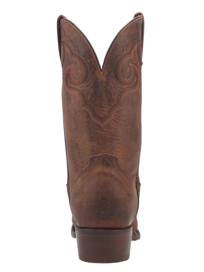 Dan Post DP3230 Mens Simon Tapered Leather Boot Brown - Image 7
