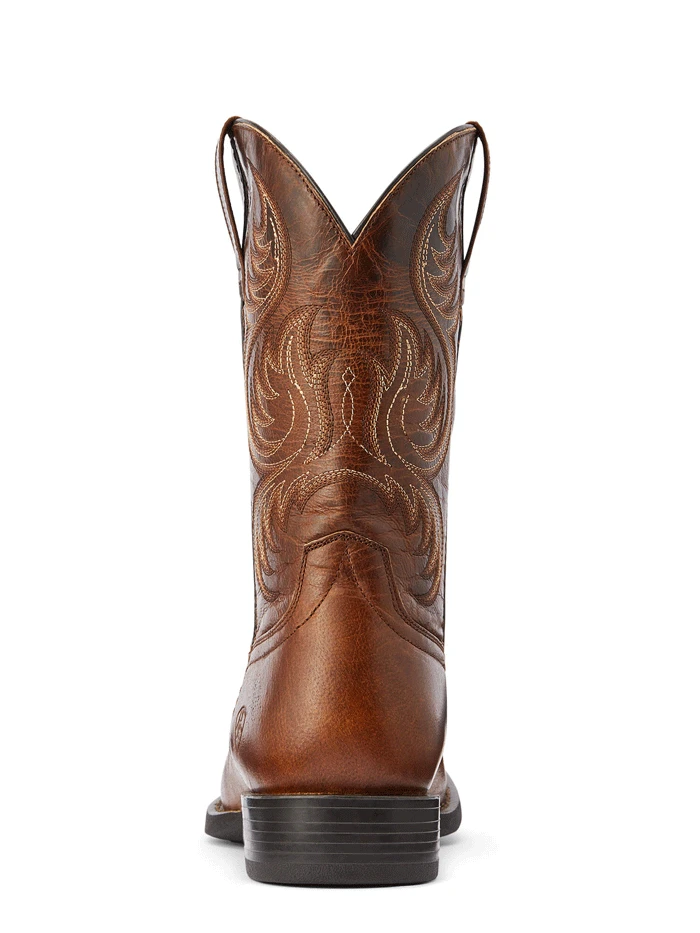 Ariat 10042399 Mens Sport Boss Man Western Boot Rich Cognac - Image 5