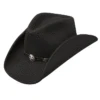Stetson TWHWDR-833207 HOLLYWOOD DRIVE Wool Crushable Western Hat Black