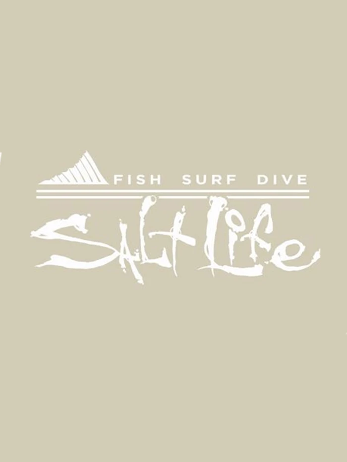 Salt Life SAD923 FIN FORWARD Decal Sticker