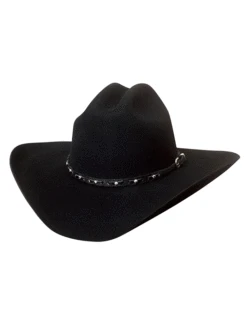 Bullhide PISTOL PETE 6X 0397BL Premium Wool Hat Black
