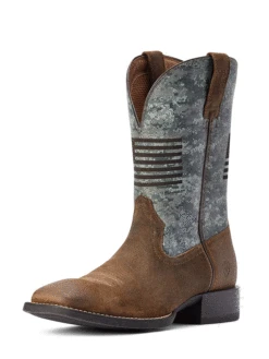 Ariat 10042405 Mens Sport Flying Proud Western Boot Tumbleweed Taupe