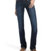 Ariat 10041060 Womens REAL Mid Rise Octavia Straight Jean Burbank