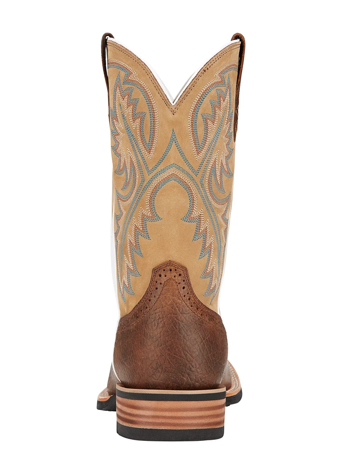 Ariat 10002224 Mens Quickdraw Western Boot Tumbled Bark - Image 3