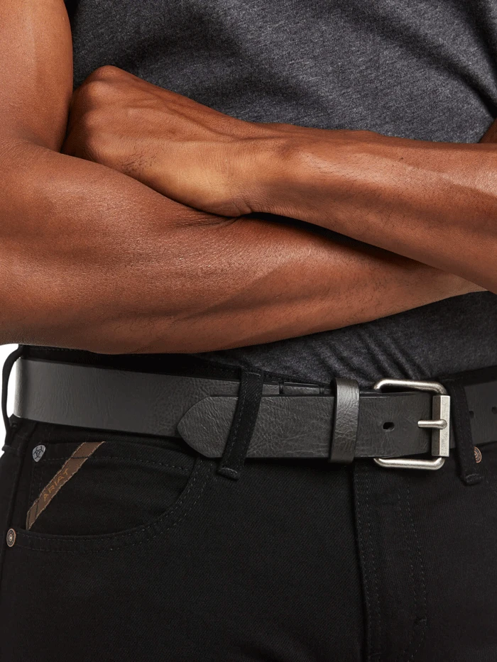 Ariat 10037890 Mens M7 Slim Legacy Straight Jean Black - Image 4