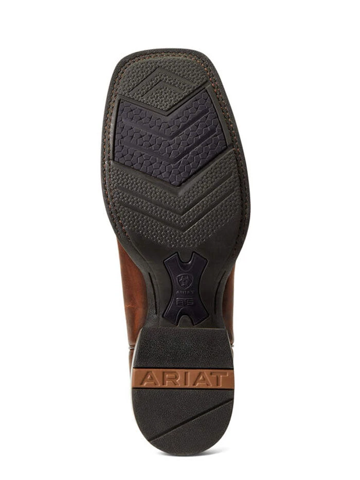 Ariat 10040428 Mens Brushrider Western Boot Penny Brown - Image 5