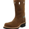Twisted X MLGCW01 Mens Composite Toe Pull On Logger Boot Saddle Brown - 2.5